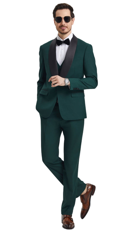 Stacy Adams SMT282H1-11-GRN Mens Suit