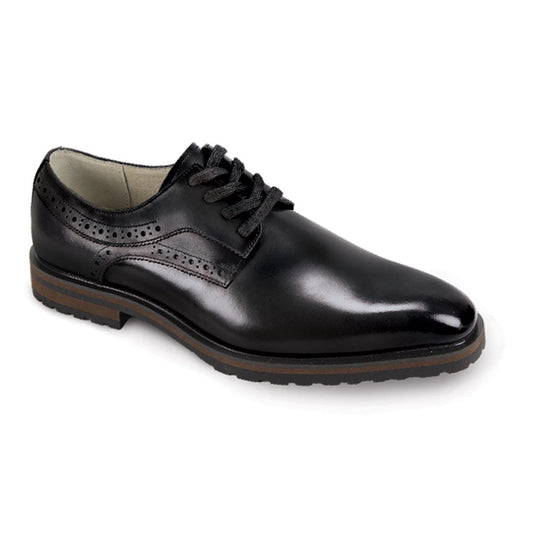 Giovanni STEF-BLK Unisex Dress Shoes