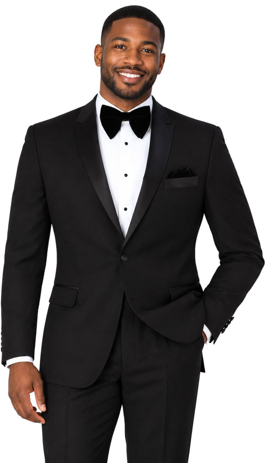 Iconic TU2-1-BLK Mens Tuxedo