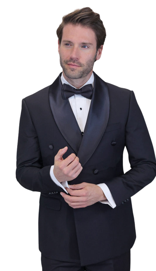 Statement TUX-DBS-BLACK Mens Suit