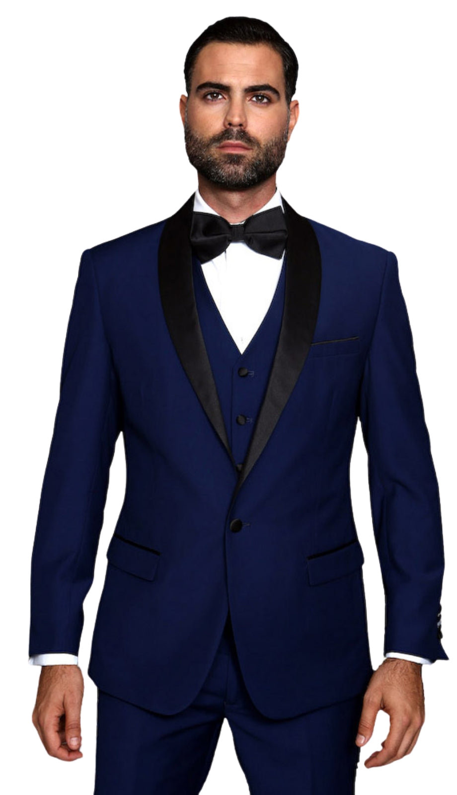Statement TUX-SH-SAPPHIRE-3PC Mens Church Suit