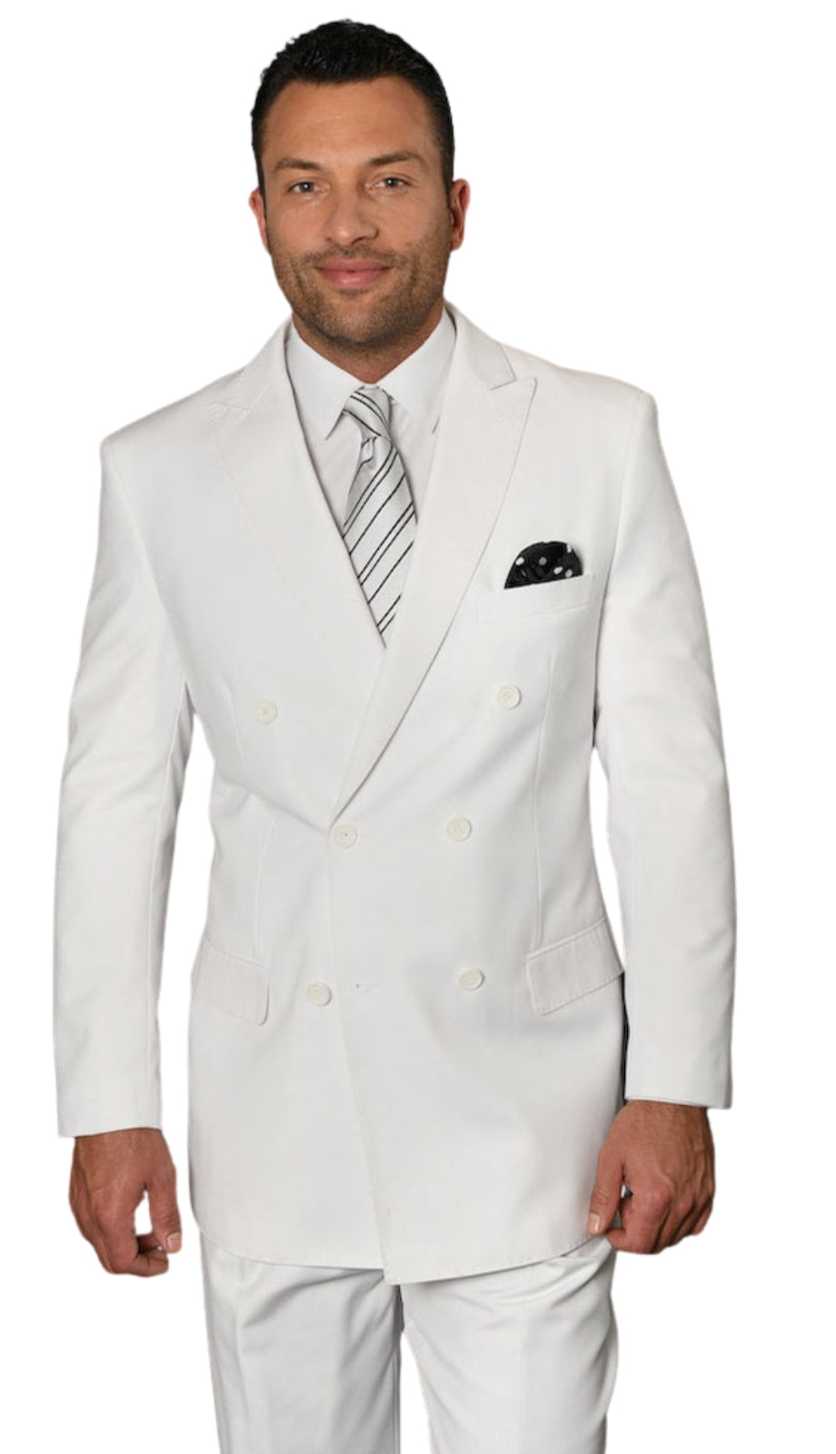 Statement TZD-100-WHITE Mens Suit