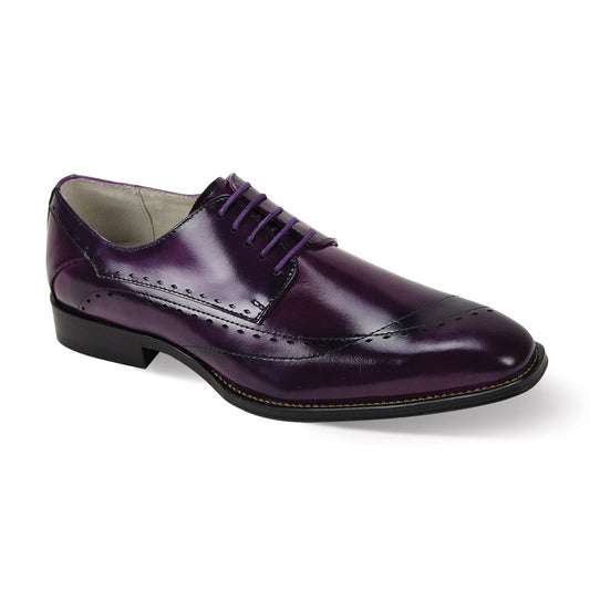 Giovanni TRISTON-PURP Unisex Dress Shoes