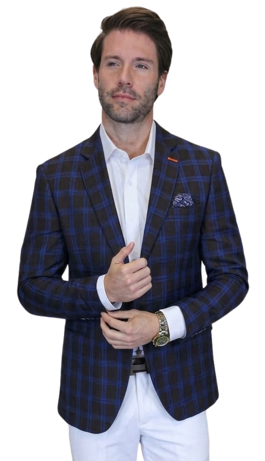Statement VALENTIN-5-BROWN Mens Jacket