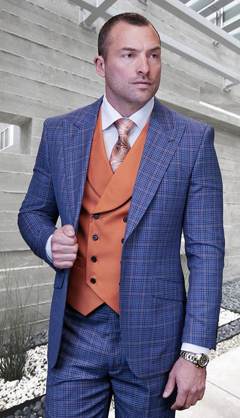 Statement  VITTON-IN Mens Suit