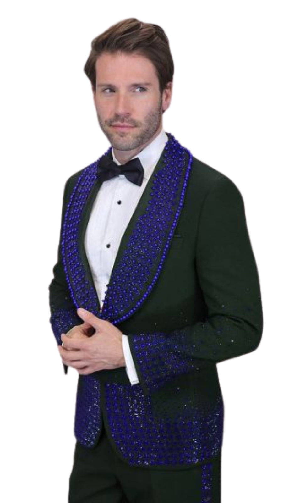 Statement AWARD-BLACK-ROYAL Mens Suit