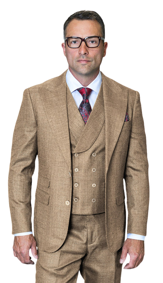 Statement -BRONZE-3PC Mens Church Suit