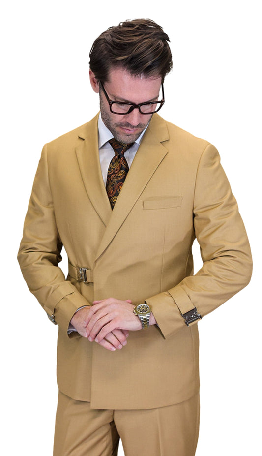 Statement BOLANZO-CAMEL-2PC Mens Suit