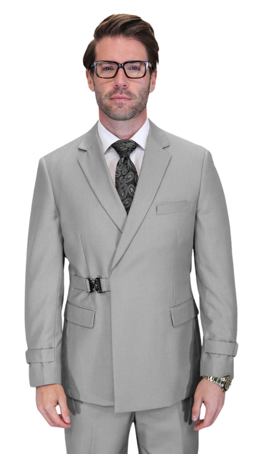 Statement BOLANZO-GREY-2PC Mens Suit