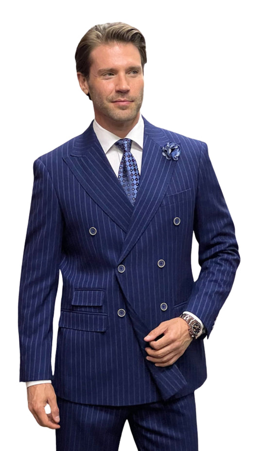 Statement KELLY-NAVY Mens Suit