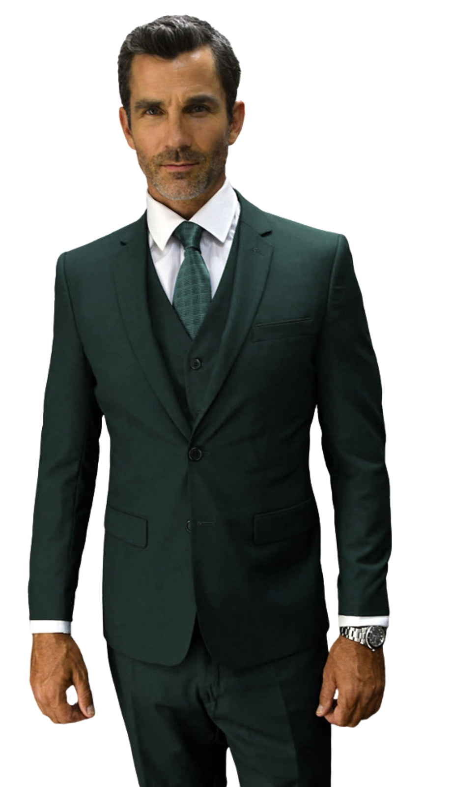 Statement LORENZO-HUNTER-3PC Mens Suit
