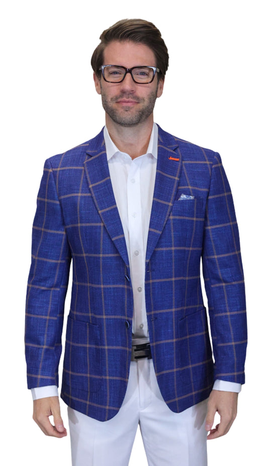Statement VALENTIN-4-INDIGO Mens Jacket